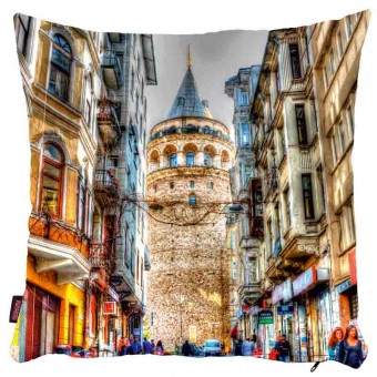 Galata Kulesi Yastık Kılıfı-3